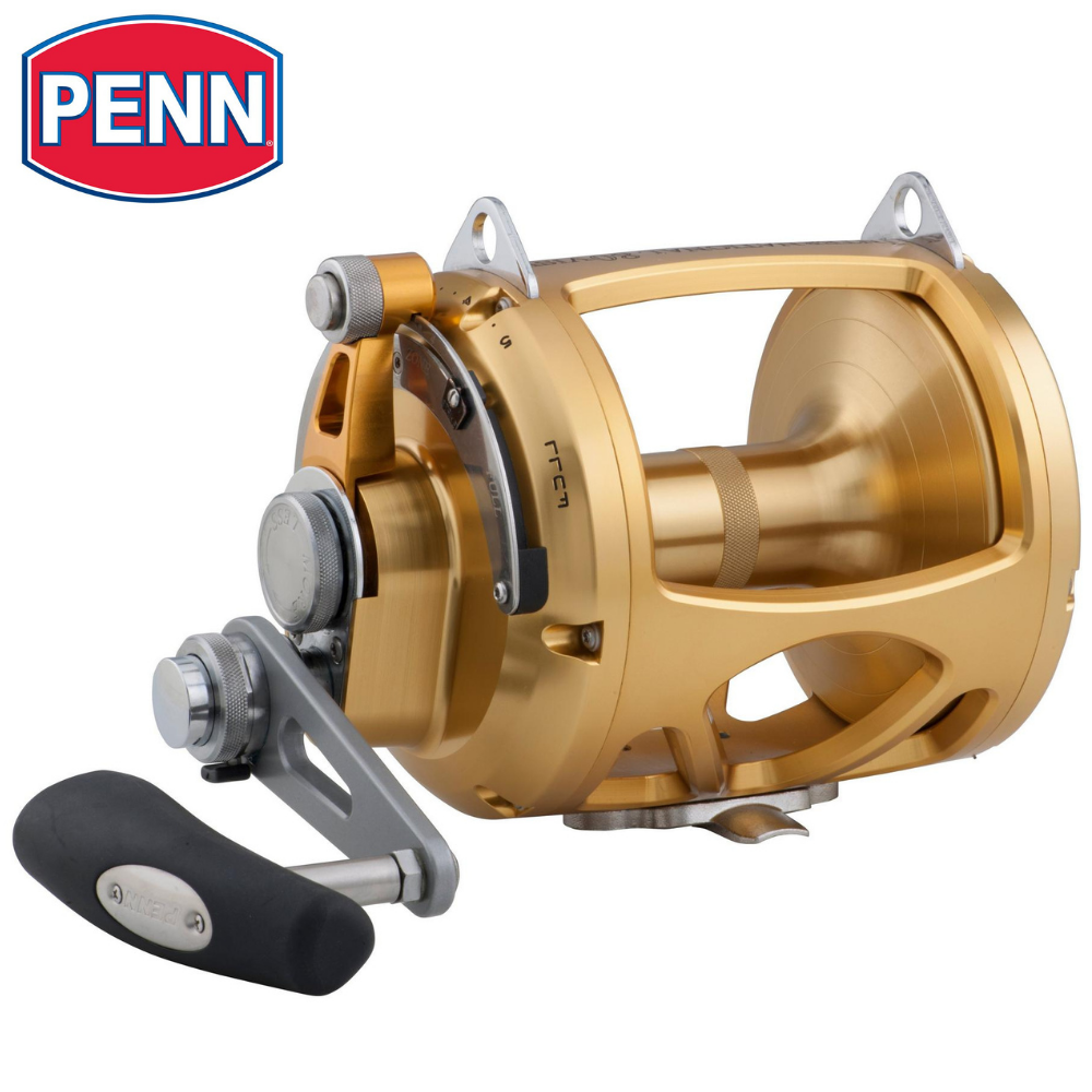 PENN Saltwater Conventional 2 Speed Reel International VI 80VISW Gold