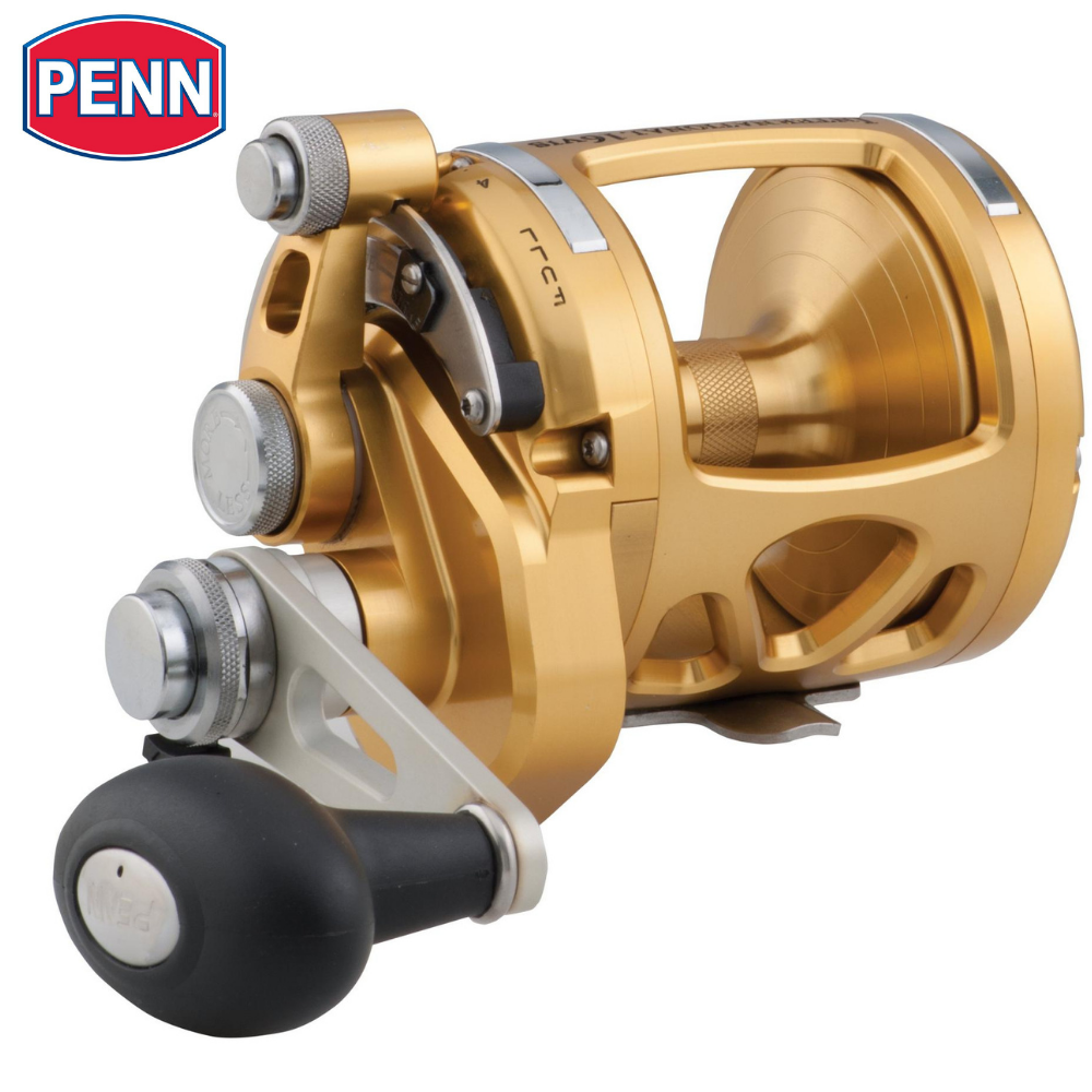 PENN Saltwater Conventional 2 Speed Reel International VI 16VIS Gold