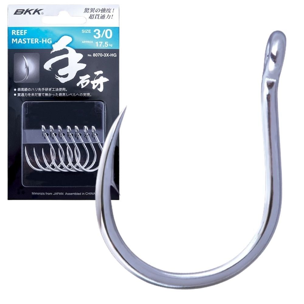 BKK Light/Medium Jigging Assist Hook REEFMASTER 8070-3X-HG