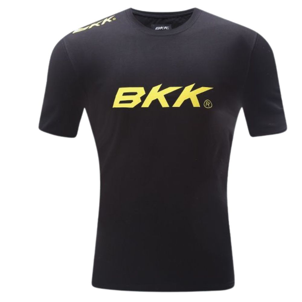 BKK Fishing Hi-Elastic Soft Ice-Cool Short Sleeve ORIGIN T-Shirt Black