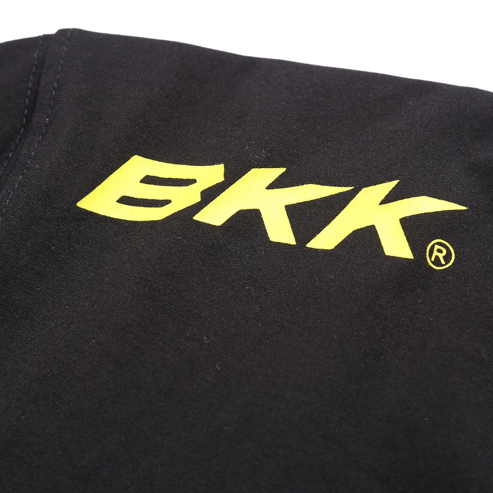 BKK Fishing Hi-Elastic Soft Ice-Cool Short Sleeve ORIGIN T-Shirt Black - Image 3