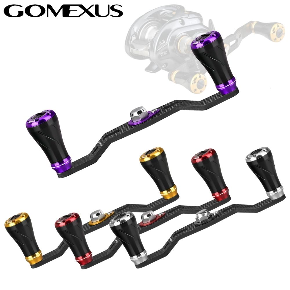 GOMEXUS Baitcasting Carbon Power Crank Handle DC-D-105-A20