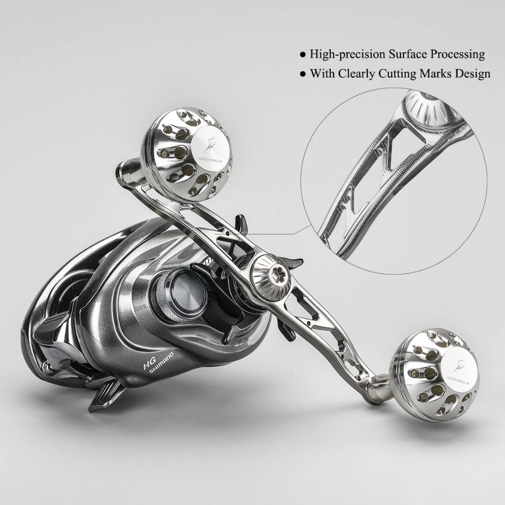 GOMEXUS Baitcasting Jigging Handle With Round Knob BDH120 - Image 3
