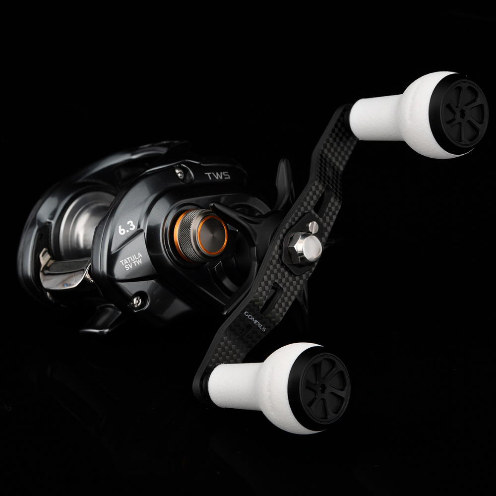 GOMEXUS Baitcasting Carbon Power Crank Handle TPE Knob DC-D-95-A27 - Image 9