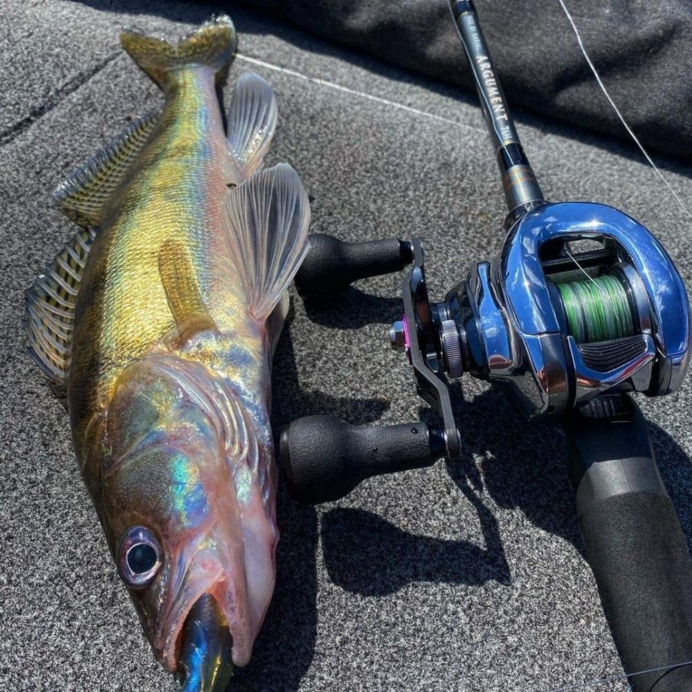 GOMEXUS Baitcasting Carbon Power Crank Handle TPE Knob DC-D-95-A27 - Image 19