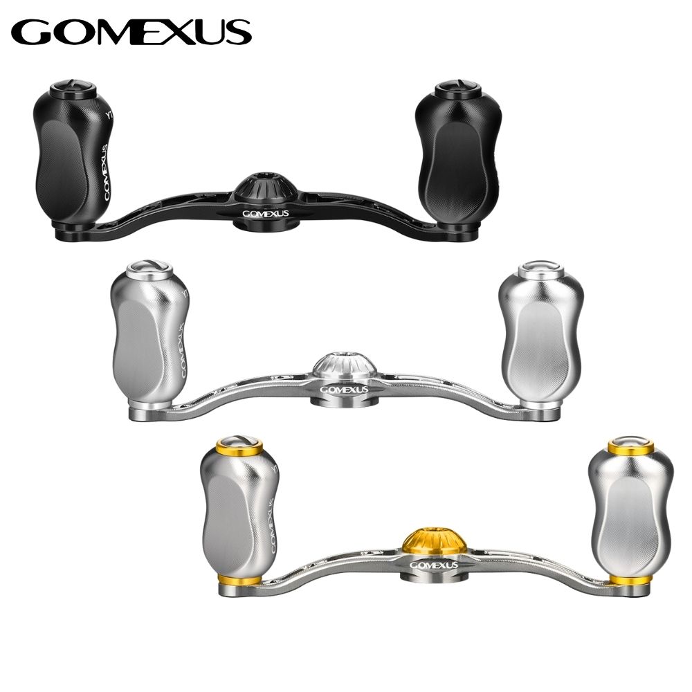 GOMEXUS Baitcasting Power Crank Handle With Fingerprint Knob BDH100-D-S22