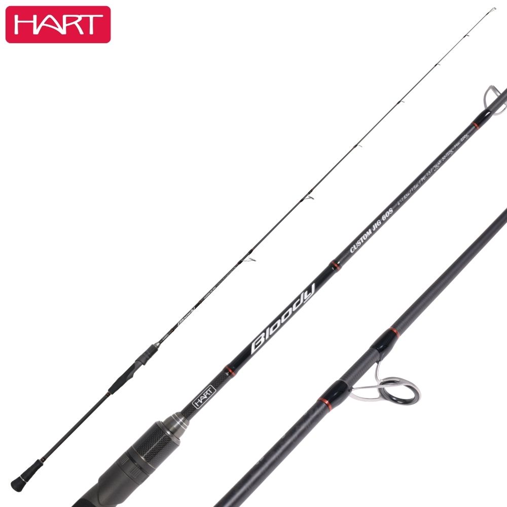 HART Saltwater Slow Jigging Rod Bloody CUSTOM JIG 60S 30-120g Max 200g