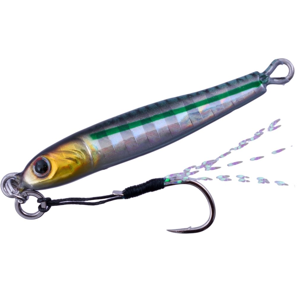 LITTLE JACK Saltwater UL Jigging Lure Micro Adict ASYMMETRY 5g - Image 4