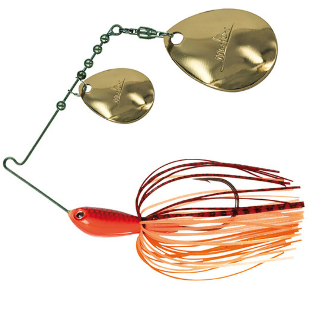 MOLIX Bass & Pike Fishing Spinnerbait Lure WATERSLASH Double Colorado 10.5g - Image 7
