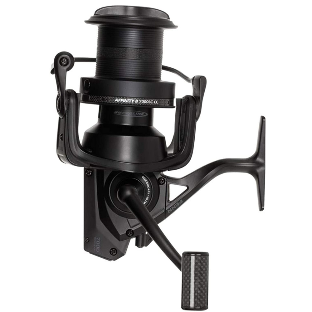 PENN Surfcasting/Big Pit Longcast Reel Affinity II 7000LCC Custom Carbon - Image 3