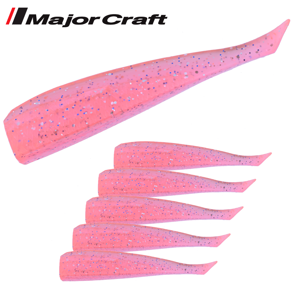 MAJOR CRAFT Soft Bait Lure WIND MINNOW 84mm/6pcs Pink