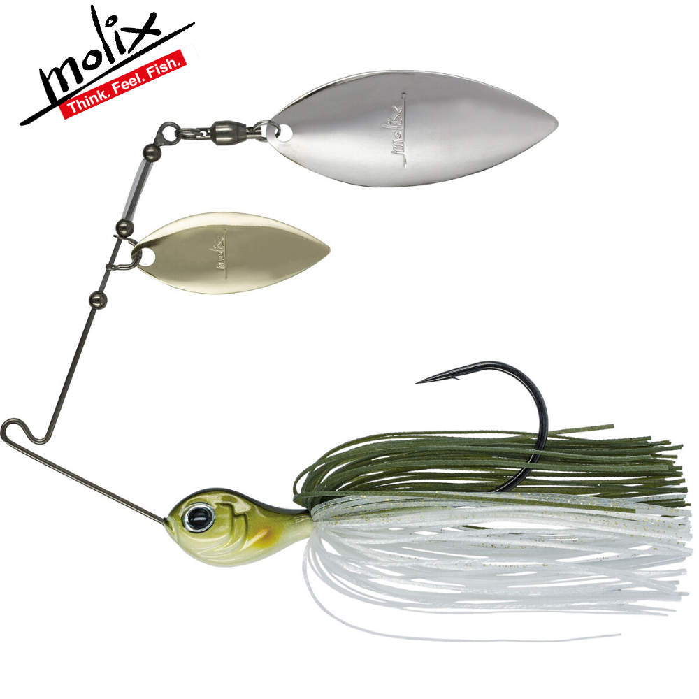 MOLIX Spinnerbait Lure Double Willow VENATOR 15.5g(5/8)/01