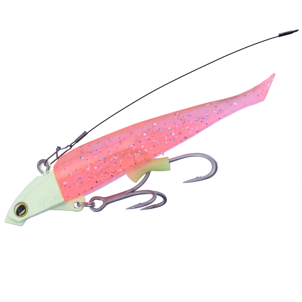 MAJOR CRAFT Soft Lure Combo Jigpara Wind Start Kit 3/8oz-10g Pink - Image 2