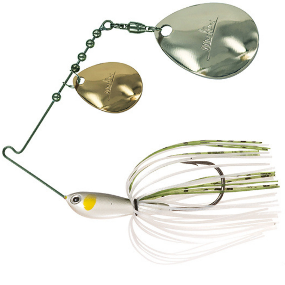 MOLIX Bass & Pike Fishing Spinnerbait Lure WATERSLASH Double Colorado 10.5g - Image 5