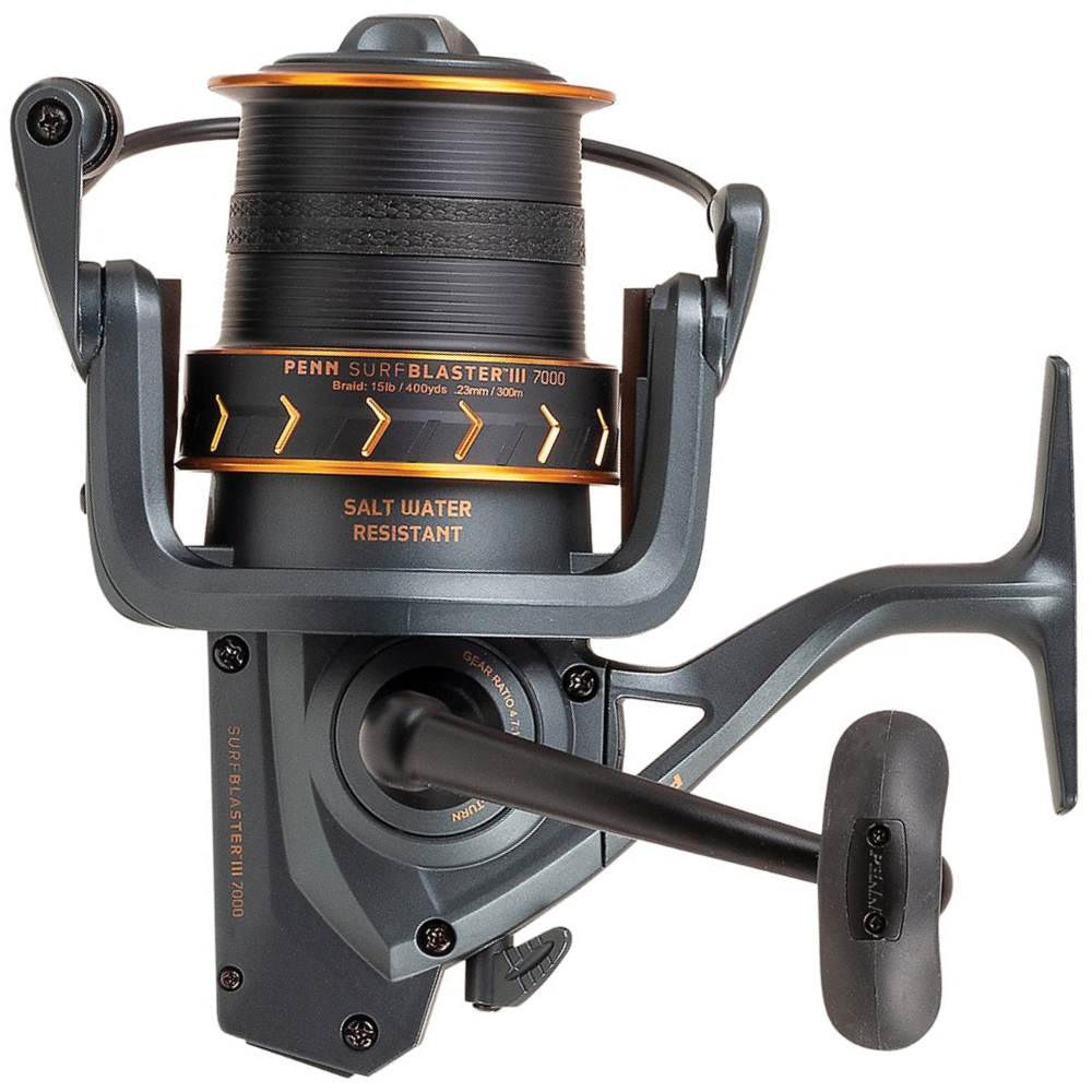 PENN Longcast Surf Spinning Reel SURFBLASTER III 7000LCEU - Image 2