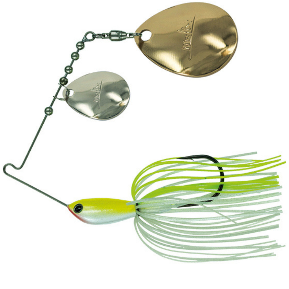 MOLIX Bass & Pike Fishing Spinnerbait Lure WATERSLASH Double Colorado 10.5g - Image 6