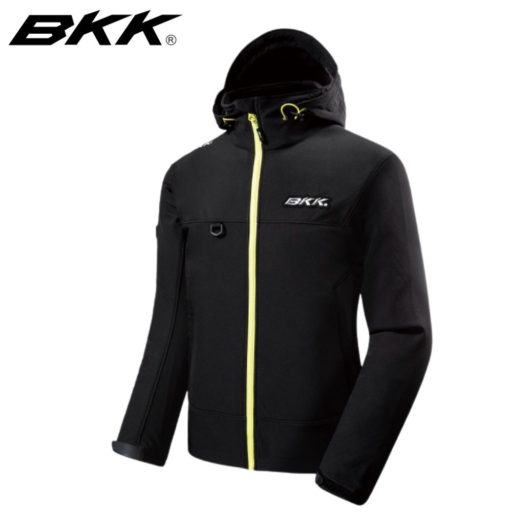 BKK Stormbreath Fabric Strechable Soft Shell Jacket Black Size XL
