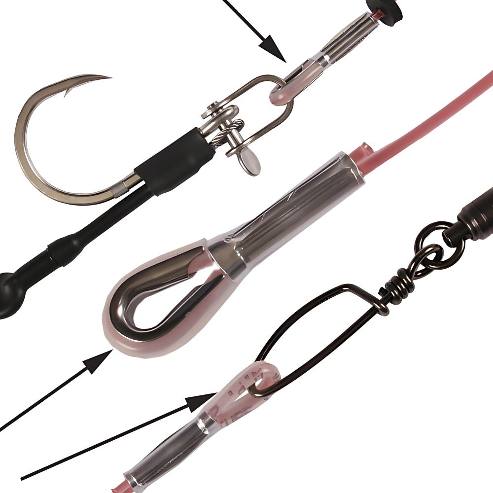 DIAMOND Fishing Products Rigging Accessories CHAFING GEAR 1.3mm/Black - Image 2