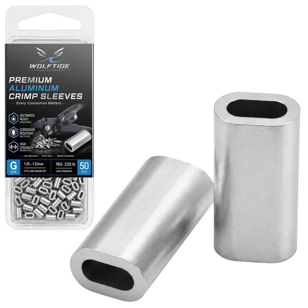WolfTide Preminum Aluminium CRIMP SLEEVES - Image 6