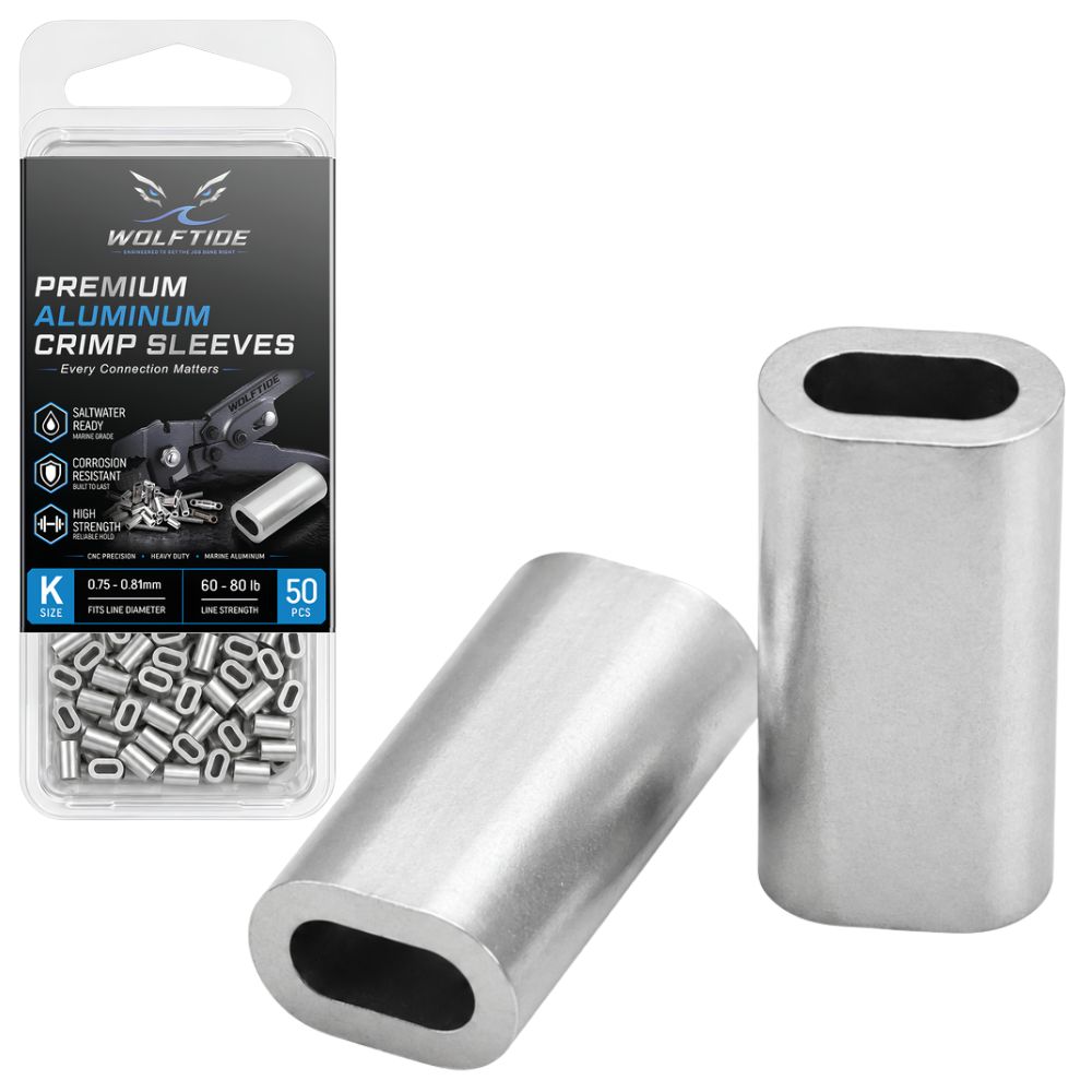 WolfTide Preminum Aluminium CRIMP SLEEVES - Image 10