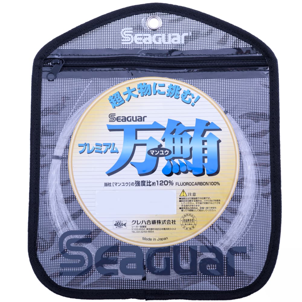 SEAGUAR Saltwater Offshore Fishing 120% Fluorocarbon Leader Line PREMIUM MANYU - Image 3