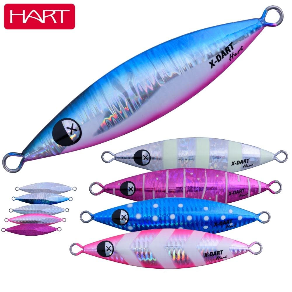 HART Saltwater Teardrop Shape Slow Pitch Jigging LURE X-DART 180g