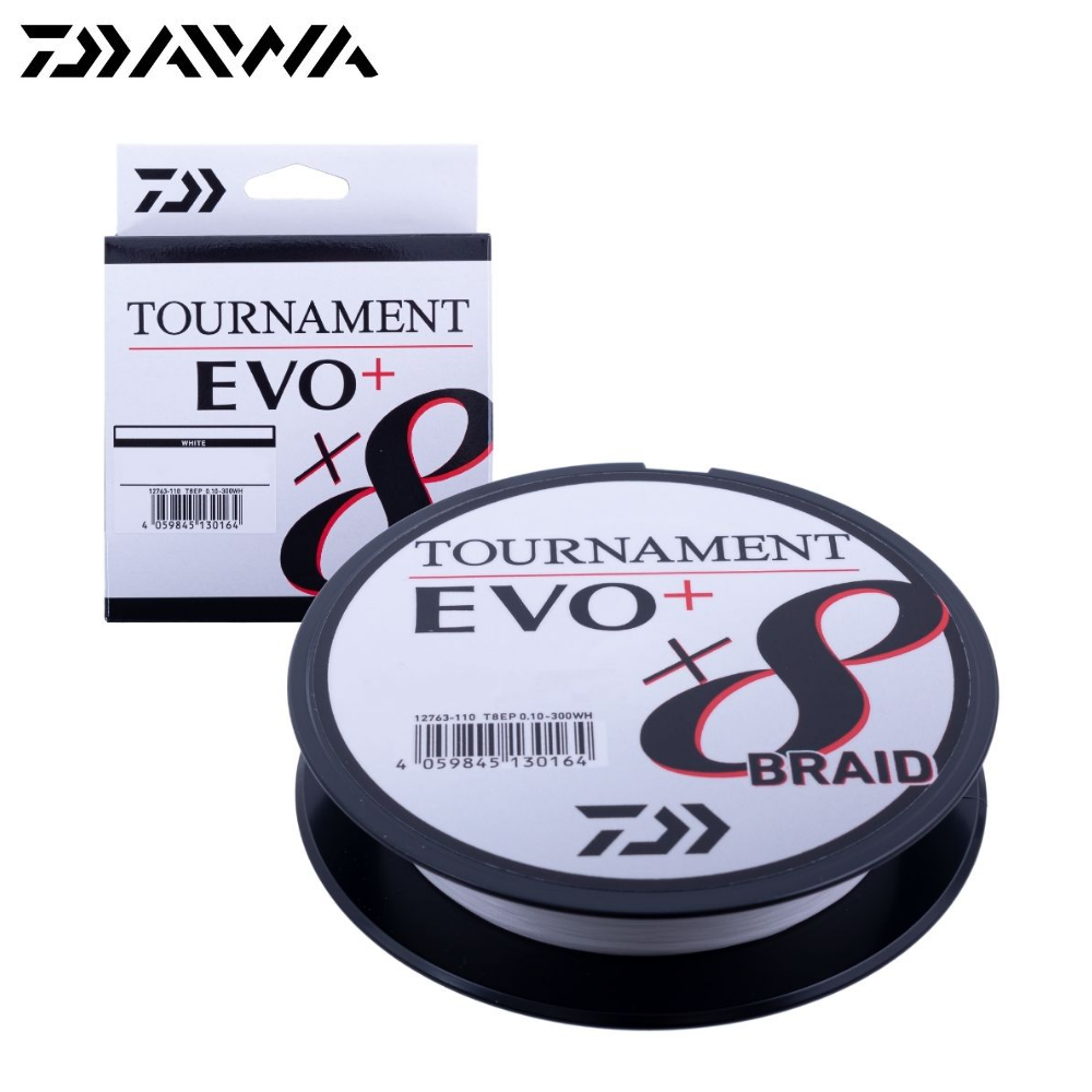 DAIWA 8 Strand Braid Line Tournament EVO+ 135m/White