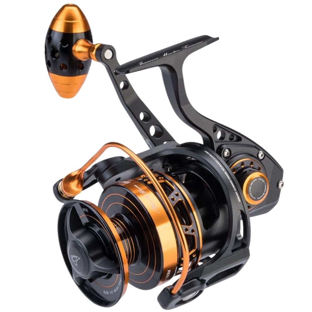 JIGGING MASTER Monster Game Spinning Reel 5000XH/7000S Black/Gold - Image 2