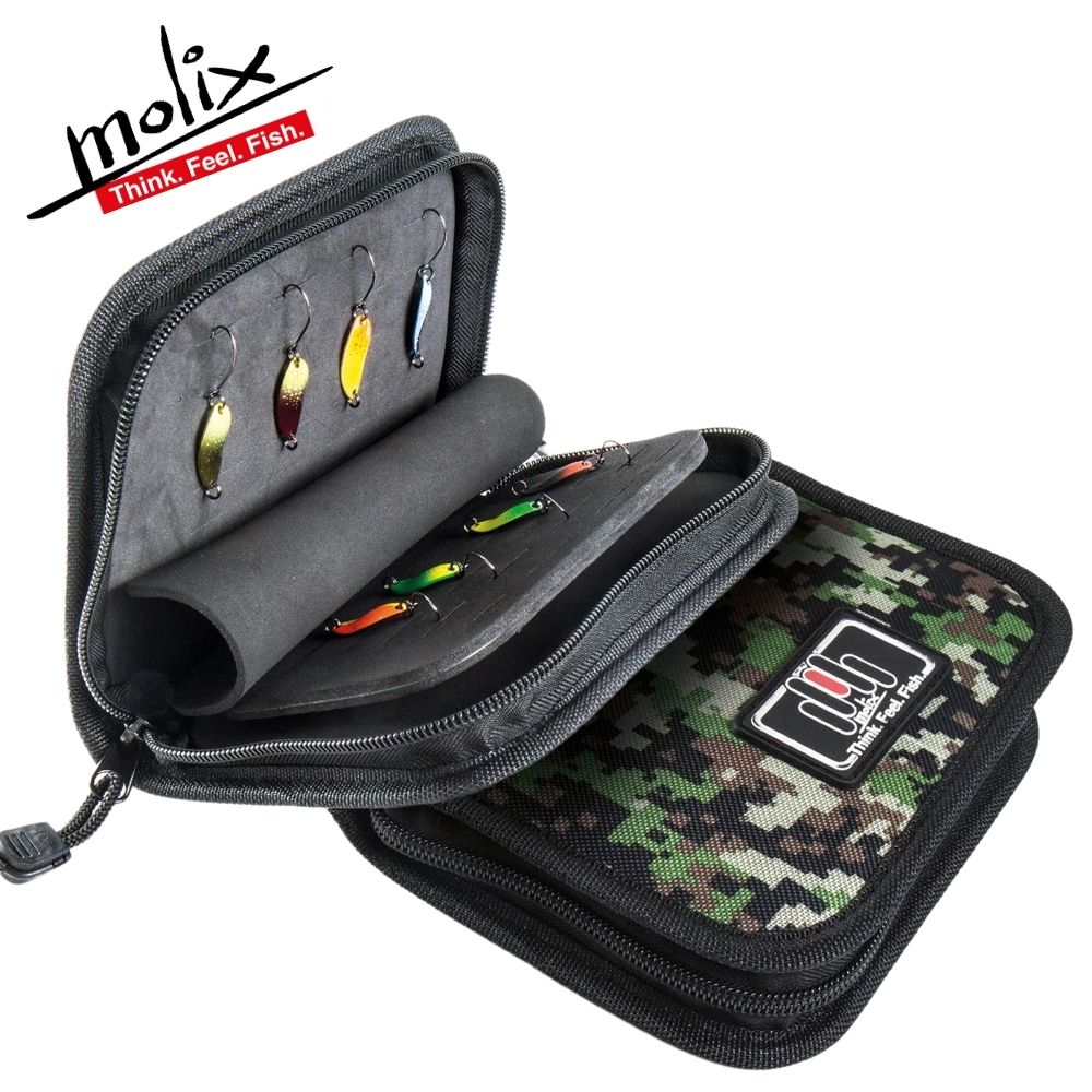 MOLIX Fishing Tackle/Accessories Zipper ELITE Lure Case Camo