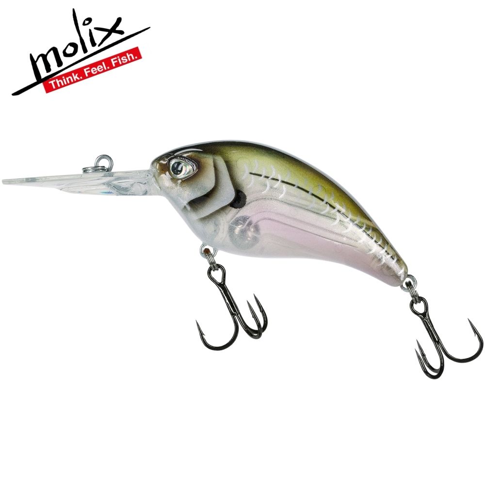 MOLIX Floating Crank Bait Lure F Crank DR MX Ghost Minnow