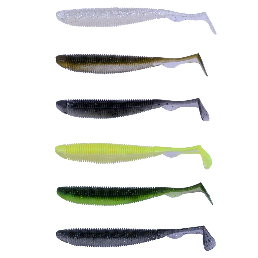 MOLIX Scented Soft Bait Lure RA SHAD 3.5” Mixed Pack MP-3 - Image 2