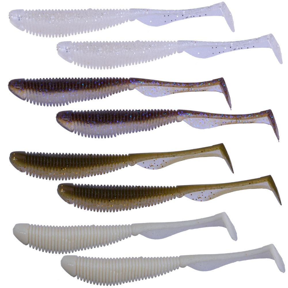 MOLIX Scented Soft Bait Lure RA SHAD 3” Mixed Pack MP-1 - Image 2