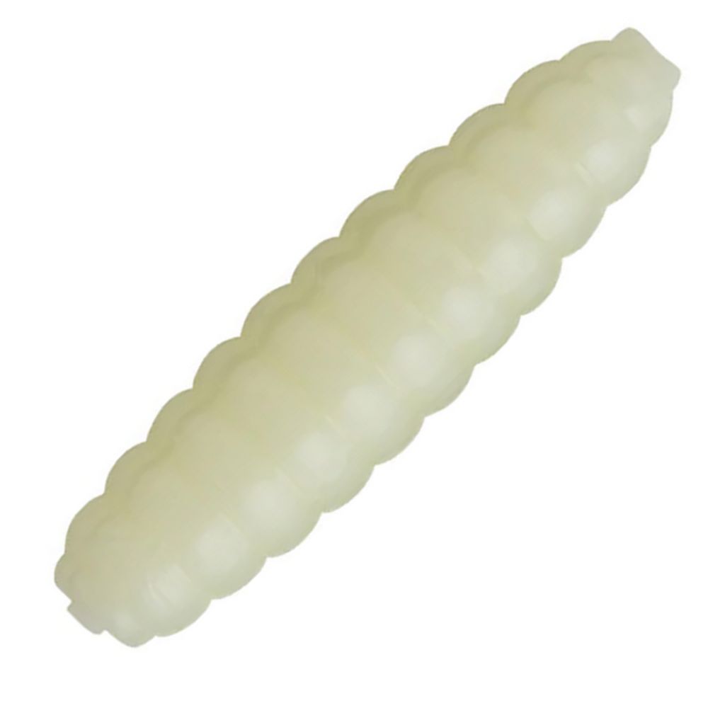 NIKKO KASEI Scented Floating Soft Bait Lure Dappy WaxWorm 1”/Ultra Soft - Image 2