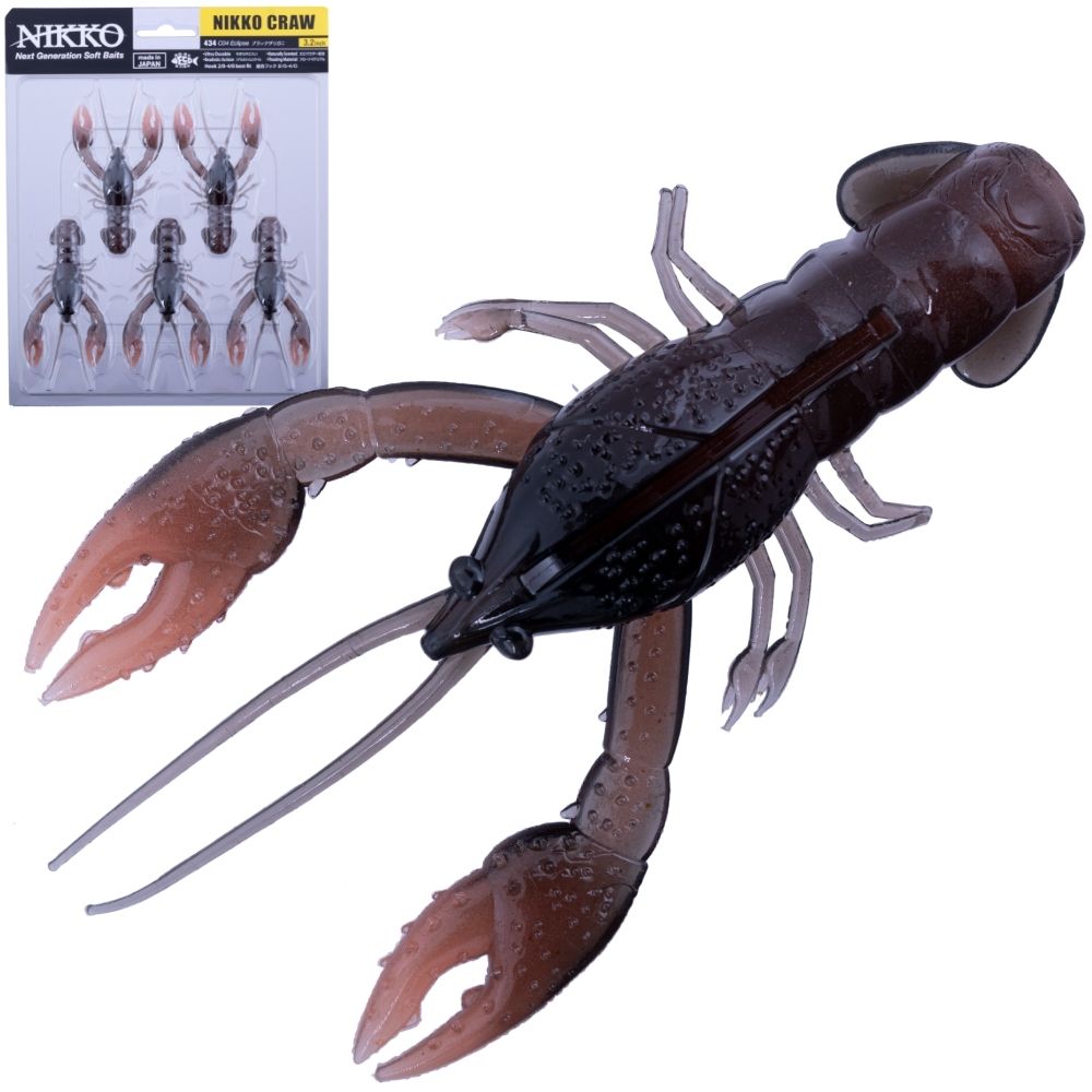 NIKKO KASEI Fishing Scented Soft Bait Lure CRAW 3.2 - Image 6