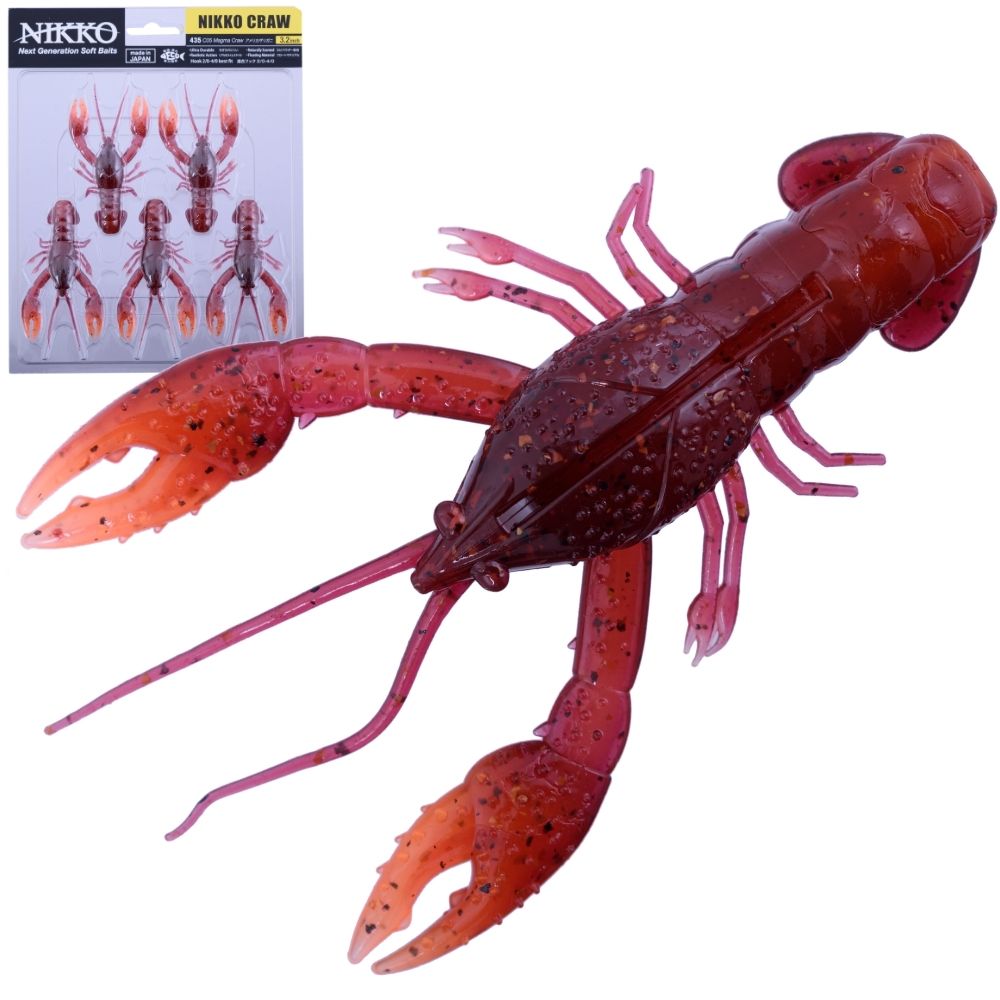 NIKKO KASEI Fishing Scented Soft Bait Lure CRAW 3.2 - Image 4