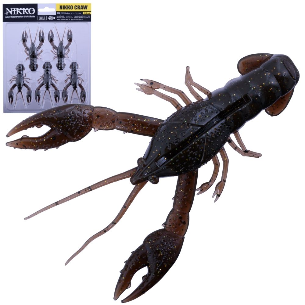 NIKKO KASEI Fishing Scented Soft Bait Lure CRAW 3.2 - Image 5
