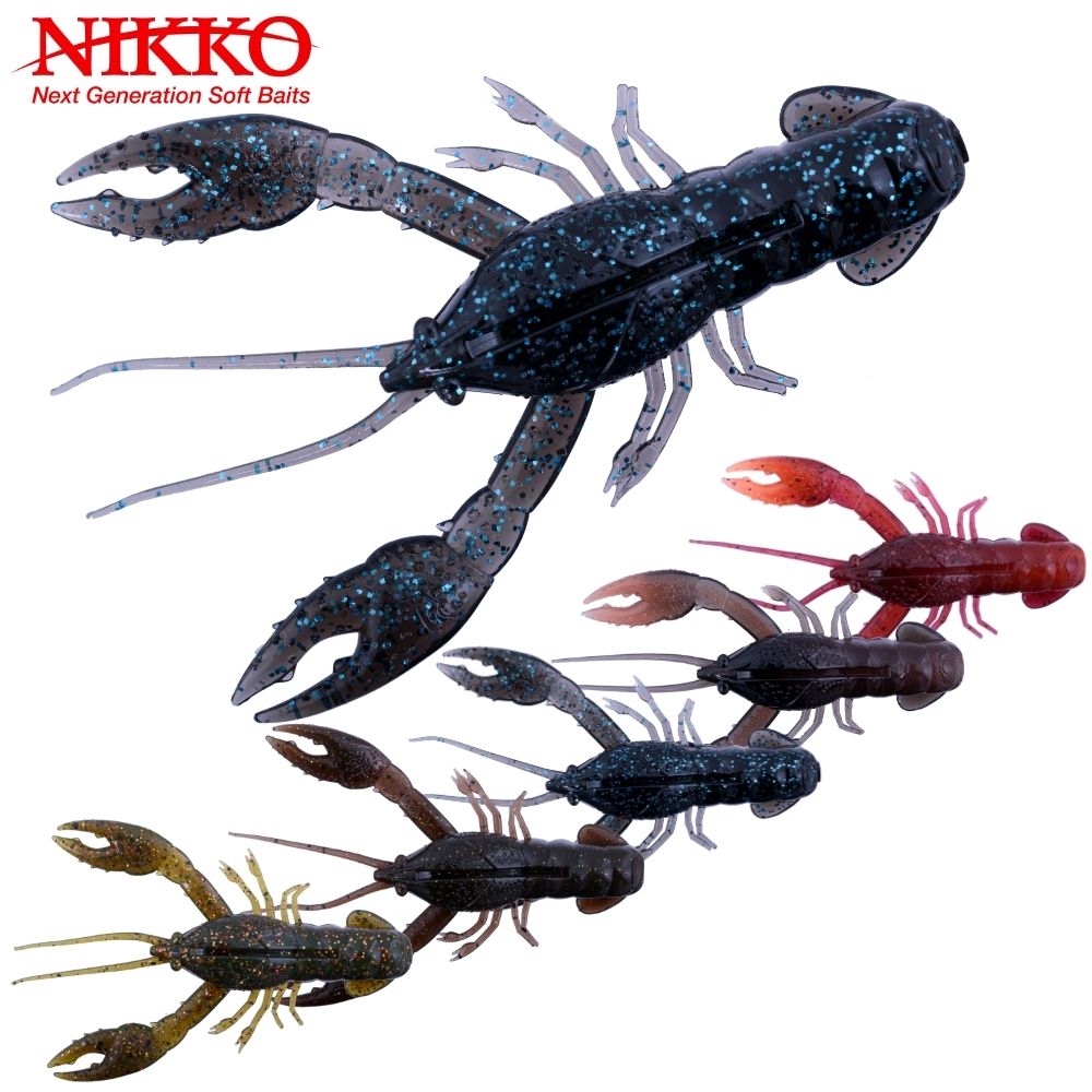 NIKKO KASEI Fishing Scented Soft Bait Lure CRAW 3.2