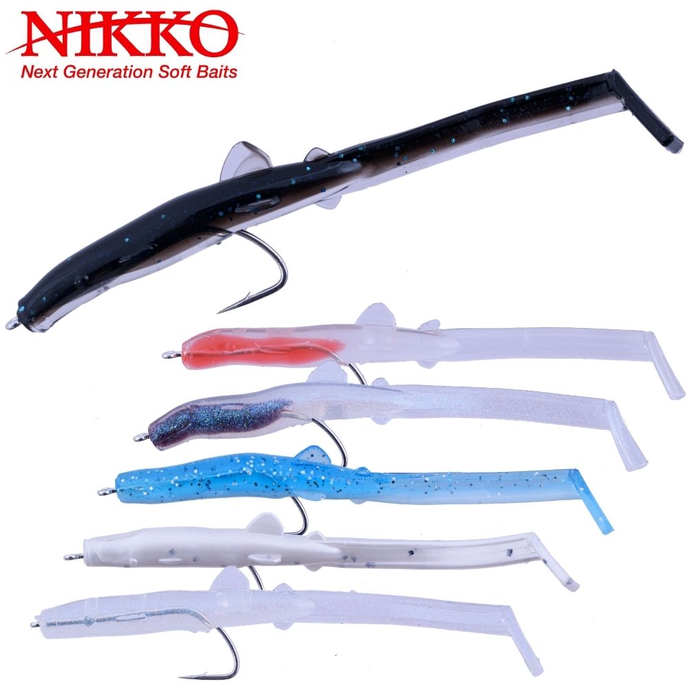 NIKKO KASEI Scented Soft Bait Minnow Lure FLEX TAIL 85mm