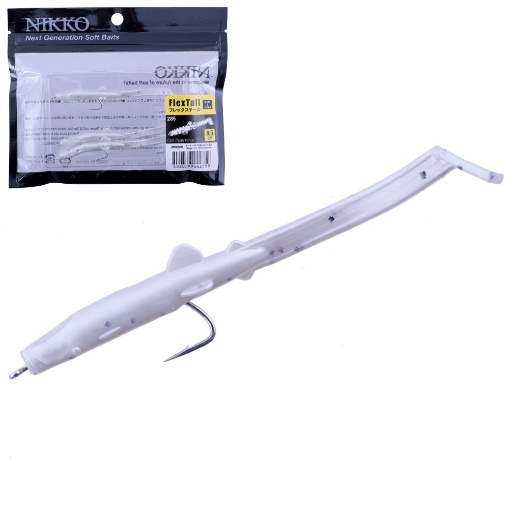 NIKKO KASEI Scented Soft Bait Minnow Lure FLEX TAIL 85mm - Image 4