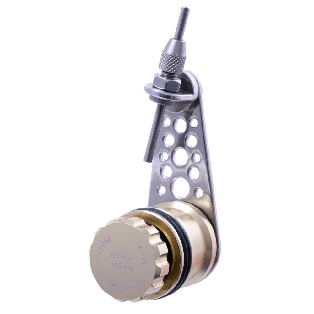WIKI JIGGING Stainless Steel Knot Tying Tool PR BOBBIN Gold/Silver - Image 2
