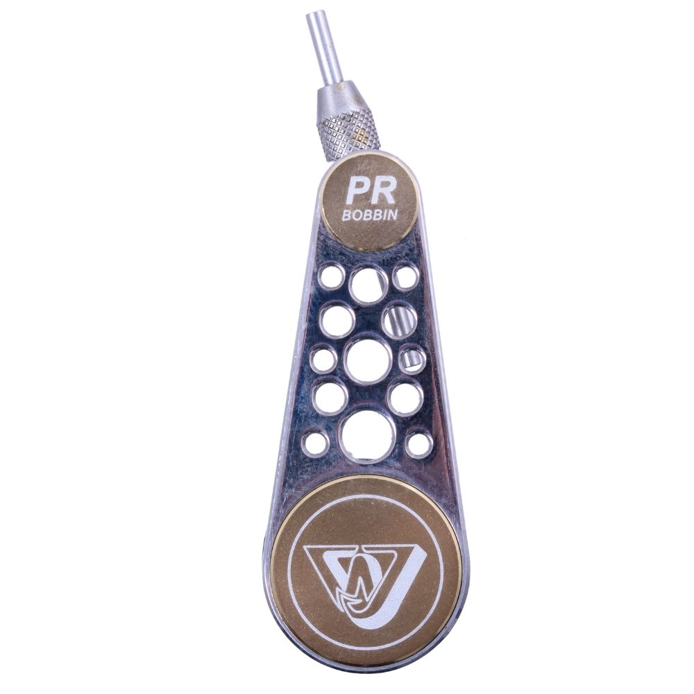 WIKI JIGGING Stainless Steel Knot Tying Tool PR BOBBIN Gold/Silver - Image 3