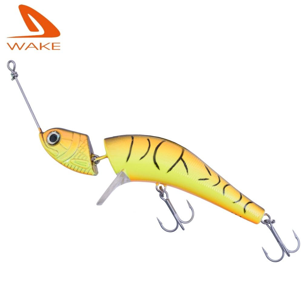 WAKE Fishing Hybrid Lure JIG WOBBLER 15cm/93g Fire Tiger