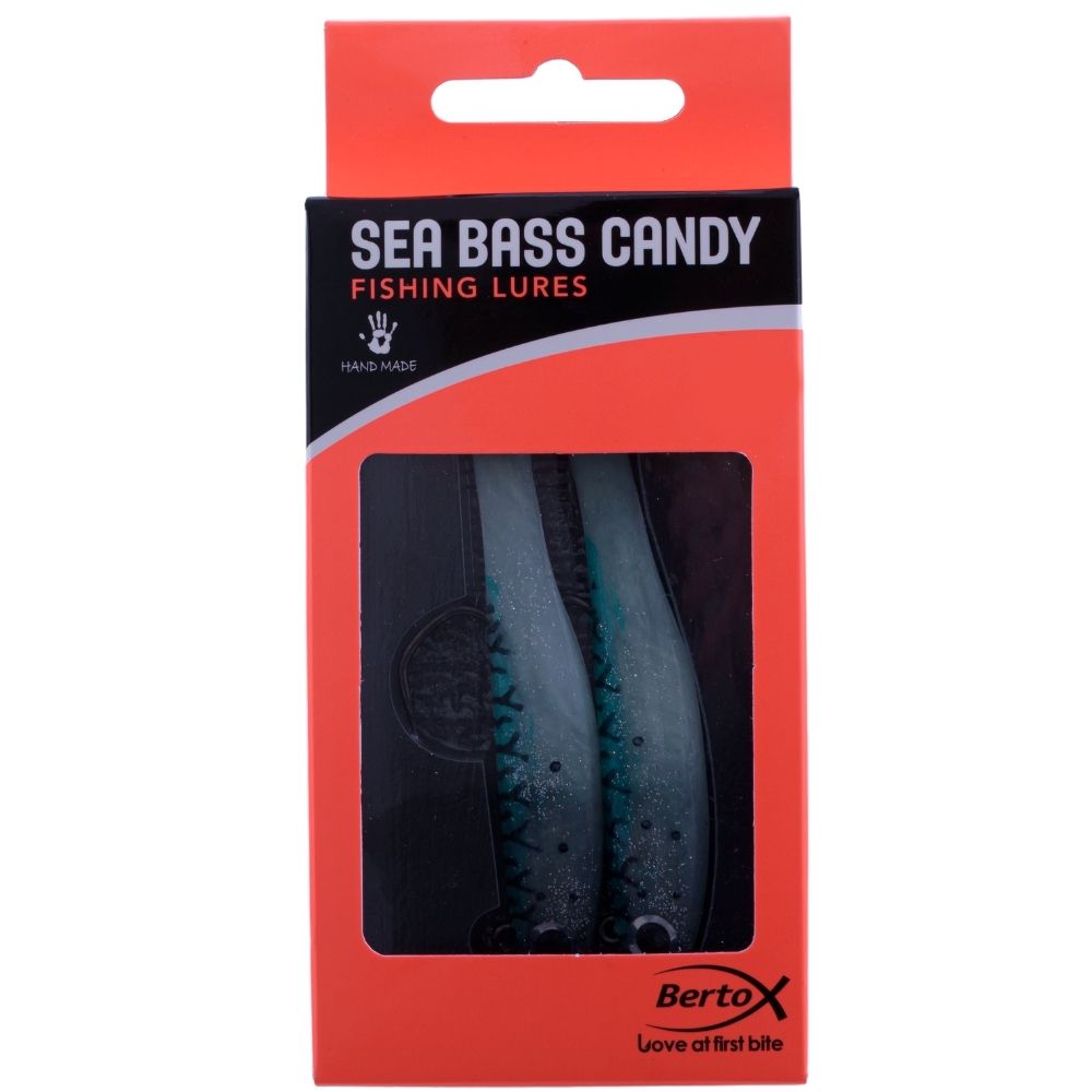 BERTOX Handmade Soft Shad Lure SEA BASS CANDY 11cm/27g #07 - Image 5
