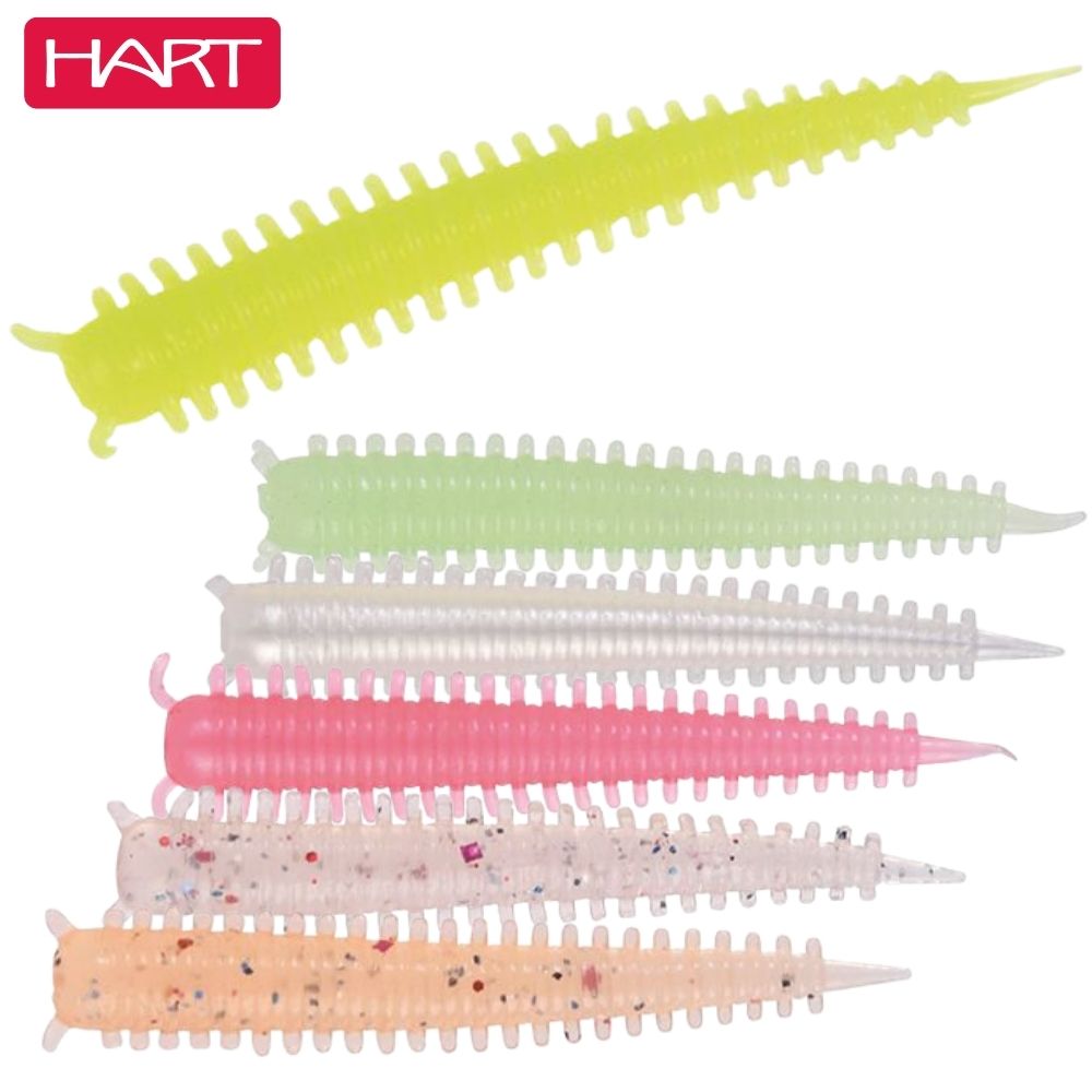 HART UL Fishing Micro Soft Bait Worm Lure Alien 40mm/8pcs