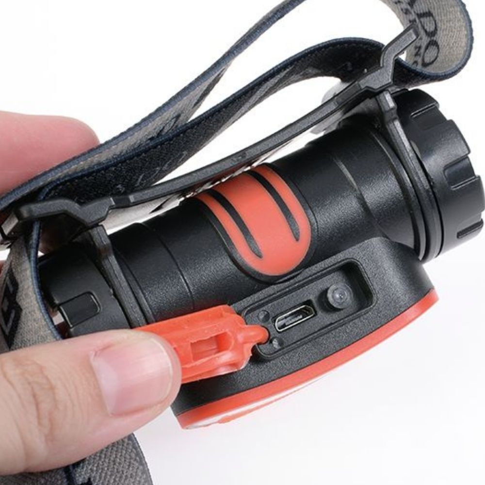 HART Compact Rubber Body 300 Lumen USB Rechargeable Headlight SENSOR - Image 2