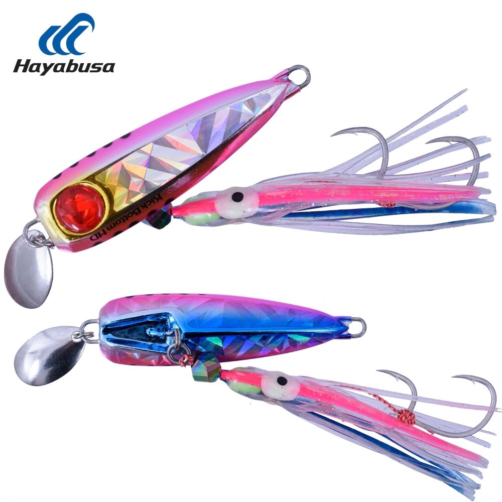 HAYABUSA Rubber Jigging Inchiku Lure Jack Eye KICK BOTTOM HD 120g #1