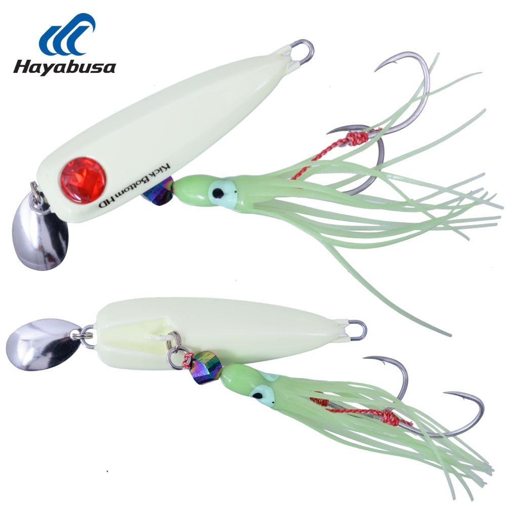 HAYABUSA Rubber Jigging Inchiku Lure Jack Eye KICK BOTTOM HD 100g #5