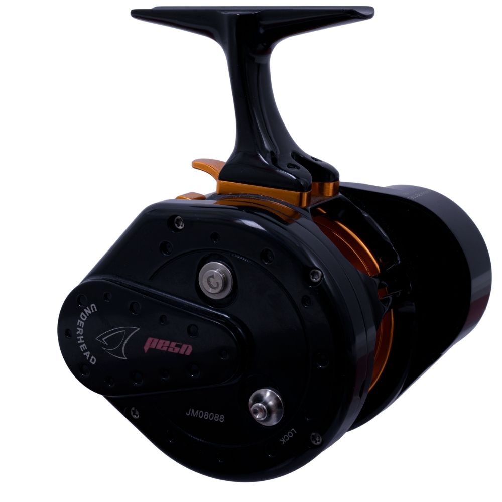 JIGGING MASTER Extreme Jigging Righthanded Reel UNDERHEAD PE5 Black/Gold - Image 7