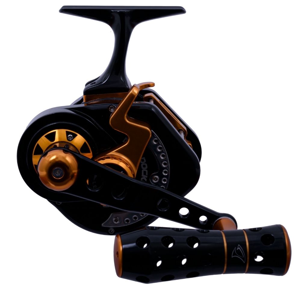 JIGGING MASTER Extreme Jigging Righthanded Reel UNDERHEAD PE5 Black/Gold - Image 6