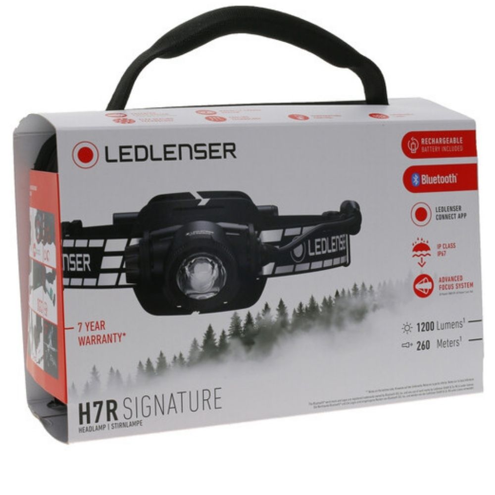 LEDLENSER Ultimate Rechargeable 1200 Lumens Headlamp H7R SIGNATURE - Image 2